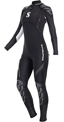Scubapro Women's EverFlex Steamer 7mm Wetsuit Black White