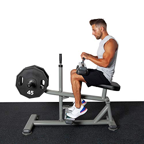 Fitness First Seated Calf Machine Silver