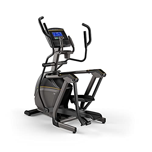 Matrix Fitness E50 Elliptical Trainer with XR Console Black/Yellow