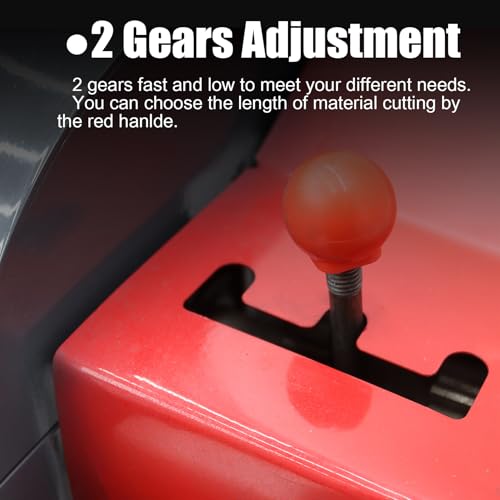 HayWHNKN Chaff Cutter Straw Corn Pulverizer Machine Red