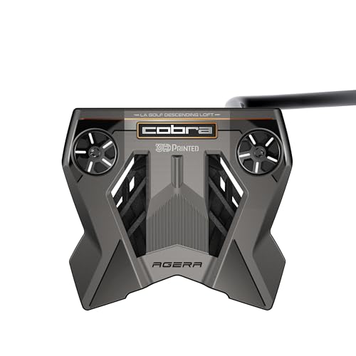 COBRA Golf 3D Printed AGERA Putter Black