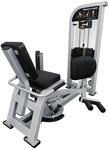 French Fitness Shasta Hip Adductor Inner Thigh Machine Silver
