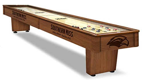 Holland Bar Stool Co. Officially Licensed Southern Mississippi 12' Shuffleboard Table