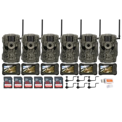Stealth Cam 36MP Fusion Max Cellular Trail Camera Bundle with Accessories