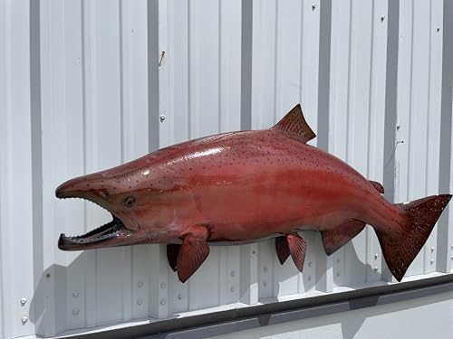 Mount This Fish Company 49" King Salmon Wall Mount Fish Replica Trophy Natural