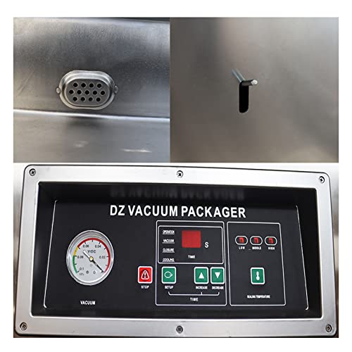 LGXEnzhuo Single Chamber Vacuum Packaging Machine DZ500 for Food Saver 110V 950W