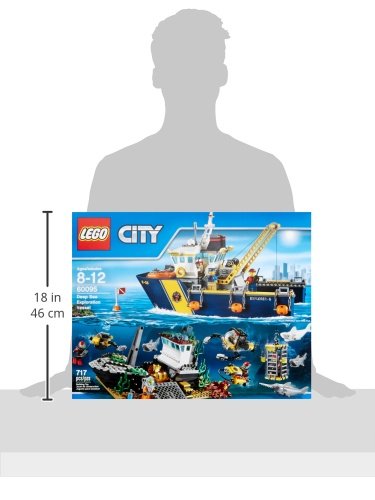 LEGO City Deep Sea Explorers Exploration Vessel Building Kit Multicolor