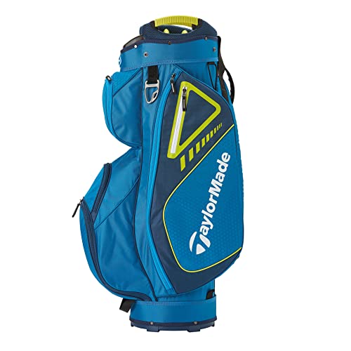 TaylorMade 2022 Select ST Cart Bag Blue/Navy/Lime