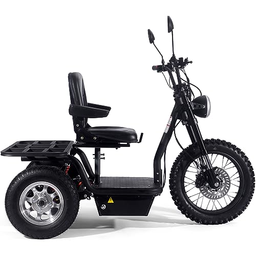 MotoTec Electric Trike 60v 1800w Black