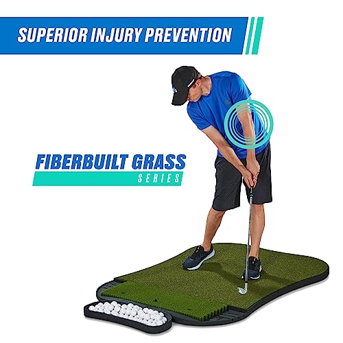 Fiberbuilt Golf Hourglass Pro Studio Mat Kit Green