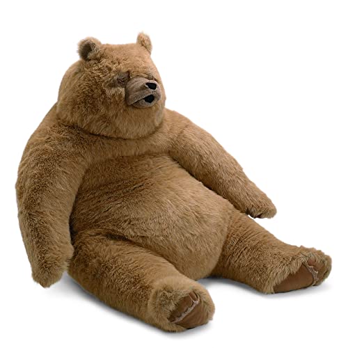 Manhattan Toy Kodiak Bear Jumbo 40" Plush Stuffed Animal Brown