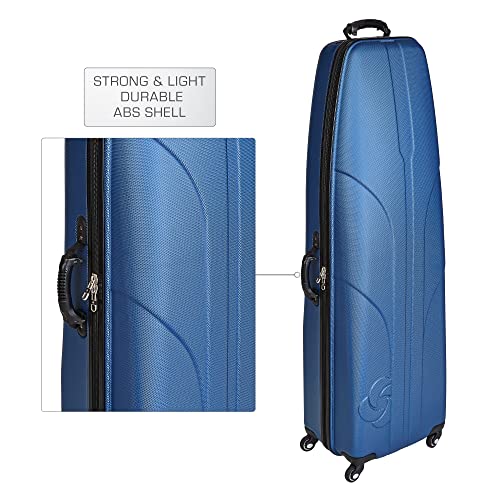 Samsonite Golf Hard-Sided Travel Cover Case Blue