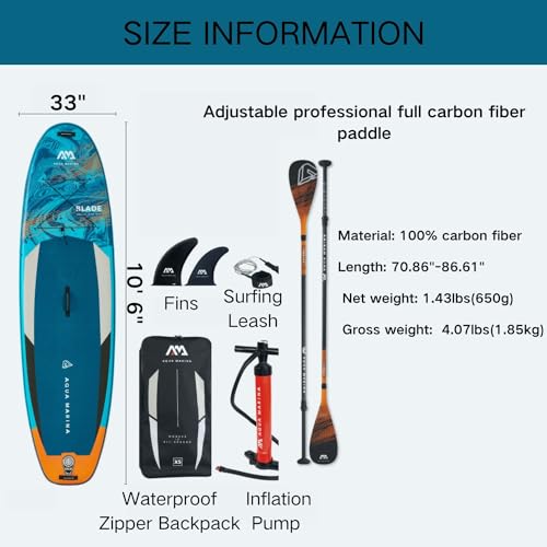 Windhike Inflatable Stand Up Paddle Board Blue
