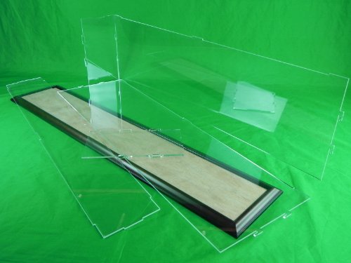Acrylicjob Clear Acrylic Display Case 54x15x44 Inch for Tall Model Ships