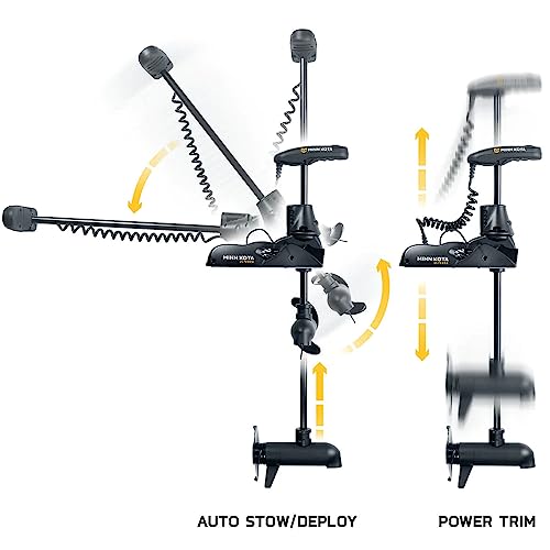 Minn Kota Ulterra Freshwater Bow-Mount Trolling Motor 60-Inch Shaft i-Pilot GPS Black