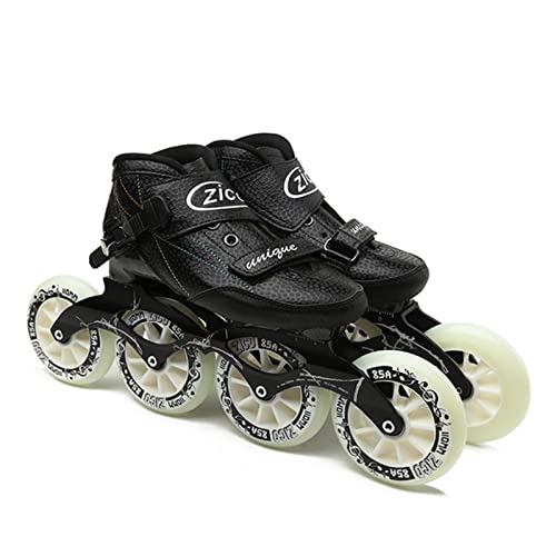 N\C Carbon Fiber Inline Speed Skates Blackcomplete3