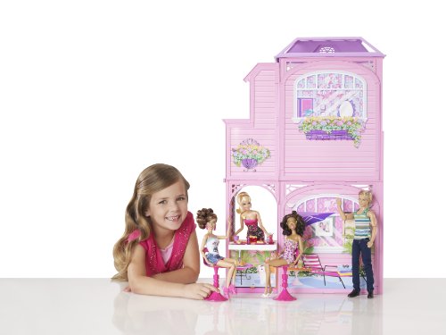 Barbie 2-Story Beach House Multicolor