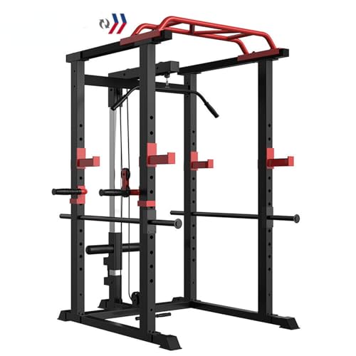 PRODC Power Cage Squat Rack 1000-Pound Capacity Black