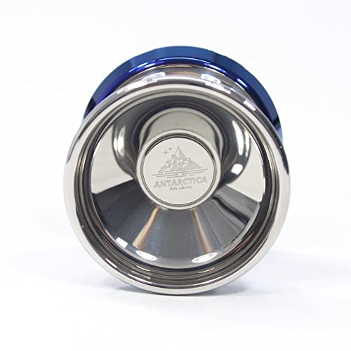 iYoYo Antarctica Bi-Metal Yo-Yo Steel Ring Titanium Silver