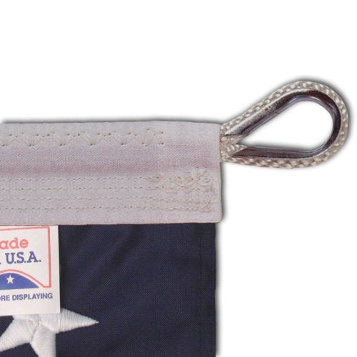 Eder Flag Endura-Nylon U.S. Outdoor Flag White 25 x 40 Foot