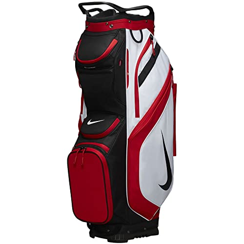 Nike Golf Performance Cart Golf Bag Red | Black