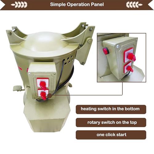 INTSUPERMAI Industrial Drying Machine 77LB Capacity Centrifugal Dryer 220V
