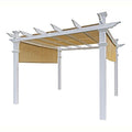 Vita Malibu 10' x 10' Vinyl Pergola White