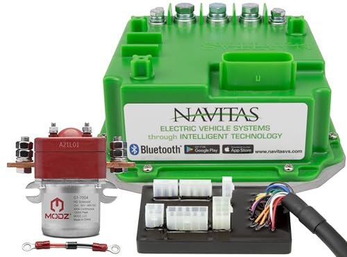 MODZ Navitas 600-Amp EZGO PDS Golf Cart Controller Kit with Heavy Duty Solenoid and Diode