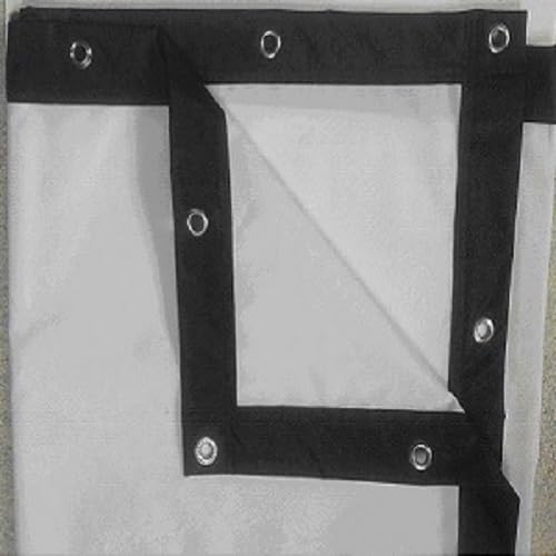 SPECTRUM GOLF SIMULATORS Golf Impact Screen Poly Spacer Black Border Grommets 132 x 96