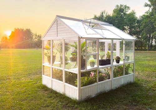 Zylina XL Hobby Greenhouse White 103"x78"x89