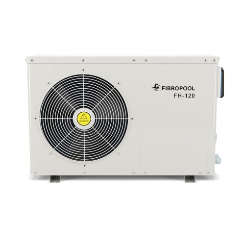 FibroPool Swimming Pool Heat Pump FH120 20,000 BTU Brown