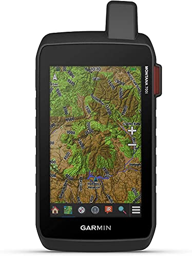 Garmin Montana 700i Rugged GPS Navigator with inReach Technology and Mount Kit