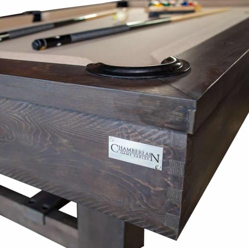 Chamberlain Game Tables London Nights Handcrafted Distressed Wood 7′ Pool Table