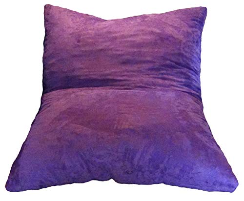 Robb's Pillow Furniture Full Hug Bed & Lounger 54"x75" Black Microfiber