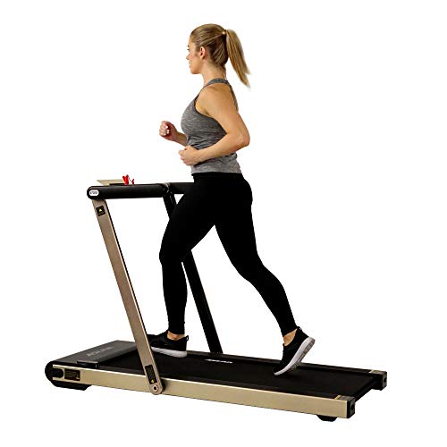 Sunny Health & Fitness ASUNA Space Saving Treadmill Black