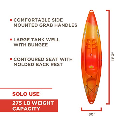 Old Town Twister Sit-On-Top Kayak Sunrise 11ft 3in