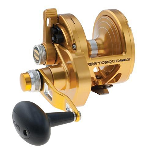 Penn Torque Lever Drag 2 Speed Conventional Reel Gold