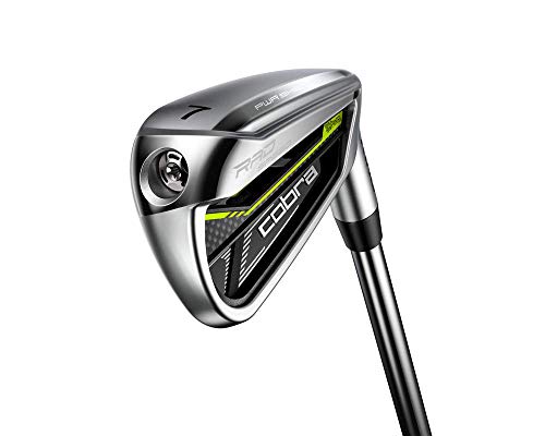 COBRA Golf 2021 Radspeed Combo Iron Set Satin Chrome-Black-Turbo Yellow