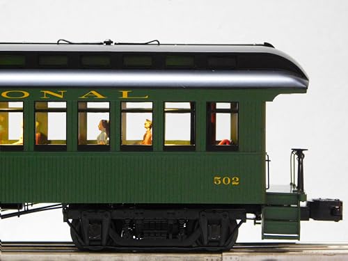 LIONEL TRAINS Canadian National Wood Baggage Coach 2 Pack O Gauge Natural Color