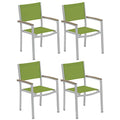 Oxford Garden Travira Sling Armchair Set of 4 Go Green