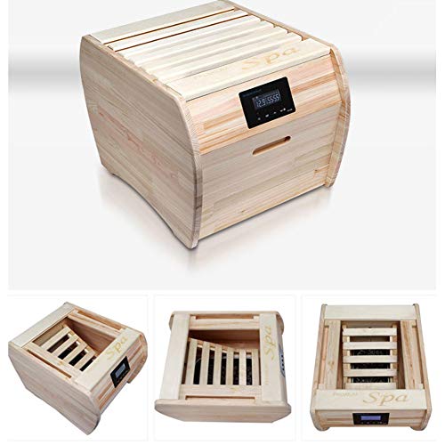 KING'S SPA 2-in-1 Steam Sauna Wood