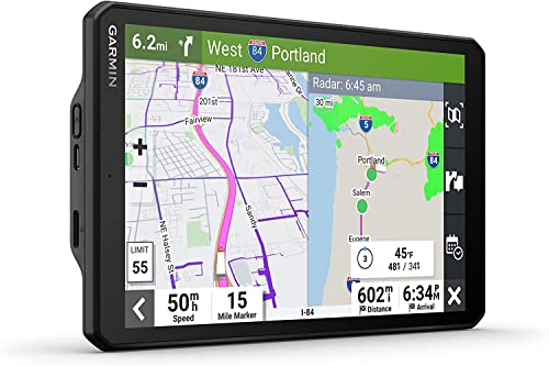 Garmin Dezl OTR810 GPS Truck Navigator 8" Black