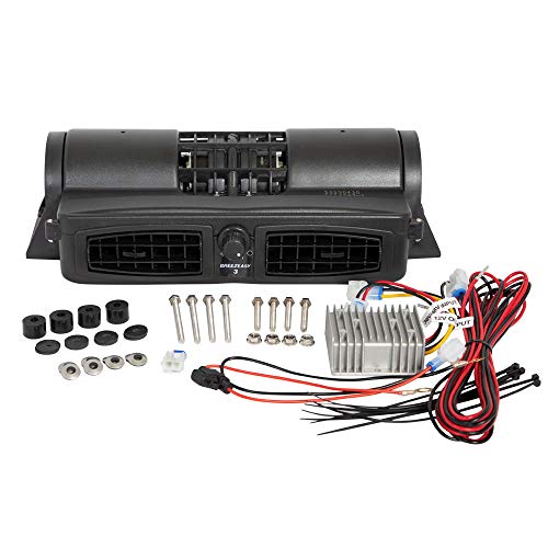 NIVEL Breezeasy 3 Golf Cart Fan System Black