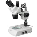 AmScope Trinocular Stereo Microscope 20X-60X Magnification White