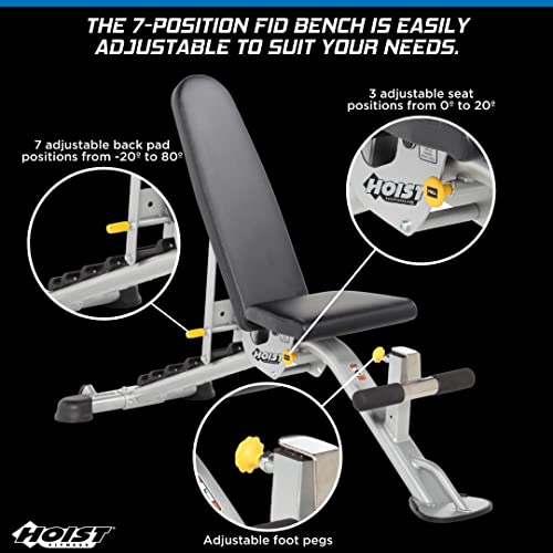 HOIST Fitness Weight Bench Platinum