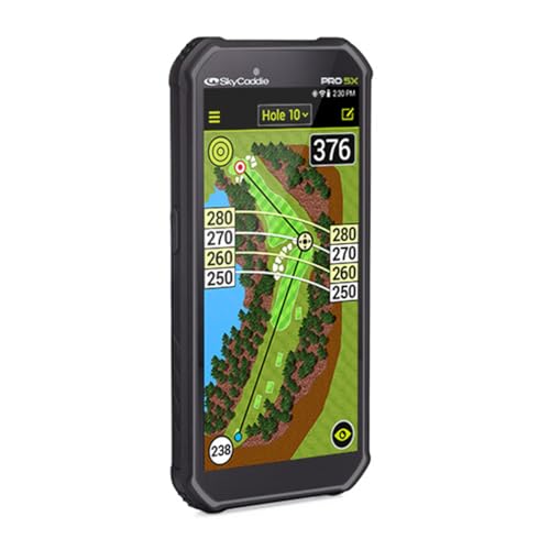 PlayBetter SkyCaddie PRO 5X Handheld Golf GPS Power Bundle Charger & Hard Case