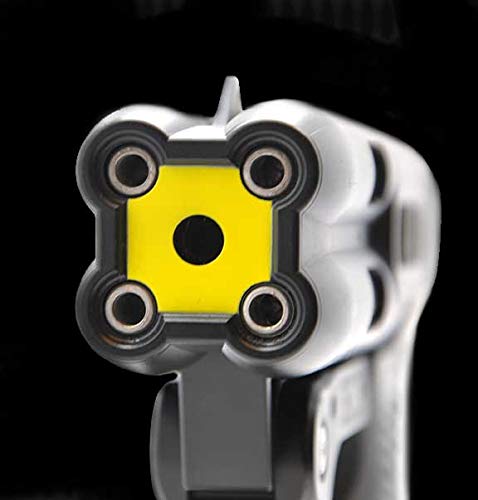 Piexon JPX 4 Shot Compact Pepper Spray Gun with Level 2 Belt Holster Black