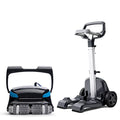 Dolphin Nautilus CC Supreme Automatic Robotic Pool Vacuum Cleaner with Caddy Black