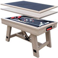 Freetime Fun Bumper Pool Table Rustic Oak