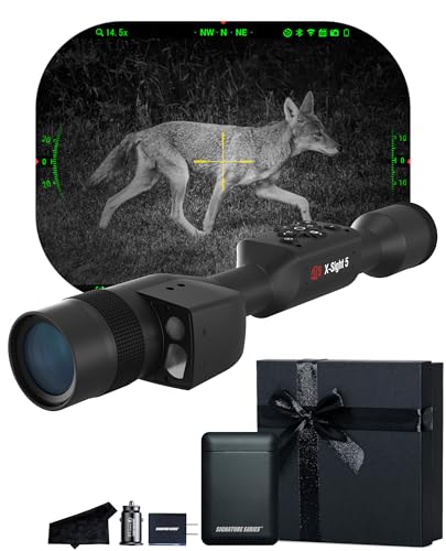 Certified Brands ATN X-Sight 5 LRF Ultra HD 4K+ Smart Day & Night Vision Scope with Laser Rangefinder